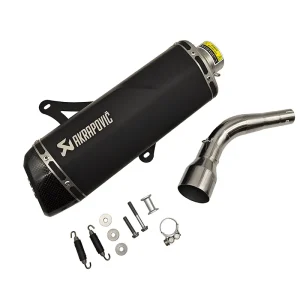 Akrapovič Rennauspuff - Vespa GT / GTS / GTV - 125 ~ 300cc - Euro3 / Euro4 - S-VE3SO9-HRSSBL - 126419