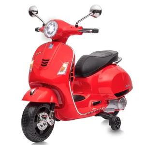 Kinder Vespa GTS Electric - 12V Li-Ion - Ab 3 Jahren - Rot