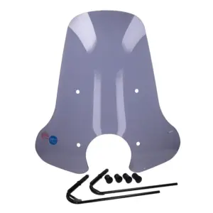 Hohe Windschutzscheibe - Vespa GTS 250 / 300 - Neue Modelle nach 2024 - Smoke