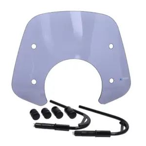 Niedriges Windschild - Vespa GTS 250 / 300 - Neue Modelle nach 2024 - Smoke