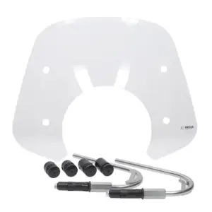 Niedriges Windschild - Vespa GTS 250 / 300 - Neue Modelle nach 2024 - Transparent