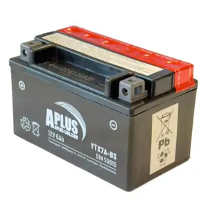 Batterie YTX7A-BS 12v-6Ah (inkl. Gel oder Säurepack)